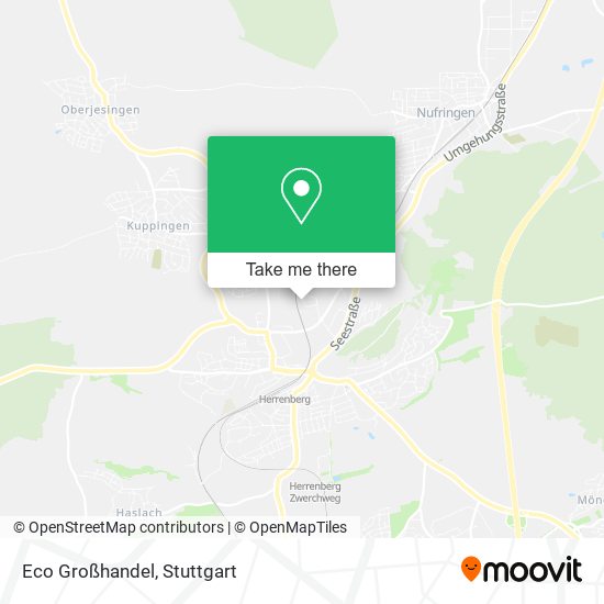 Eco Großhandel map