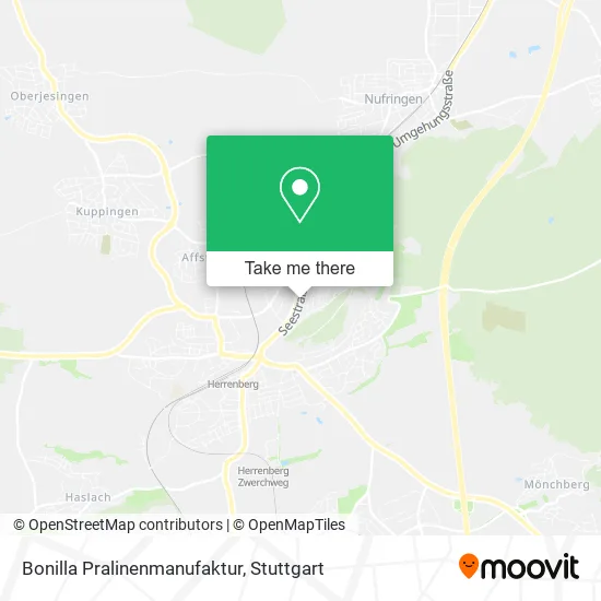 Карта Bonilla Pralinenmanufaktur