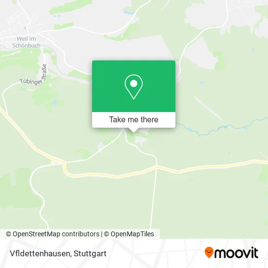 Карта Vfldettenhausen