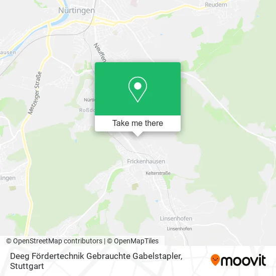 Карта Deeg Fördertechnik Gebrauchte Gabelstapler