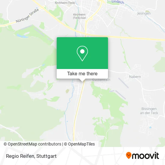 Карта Regio Reifen