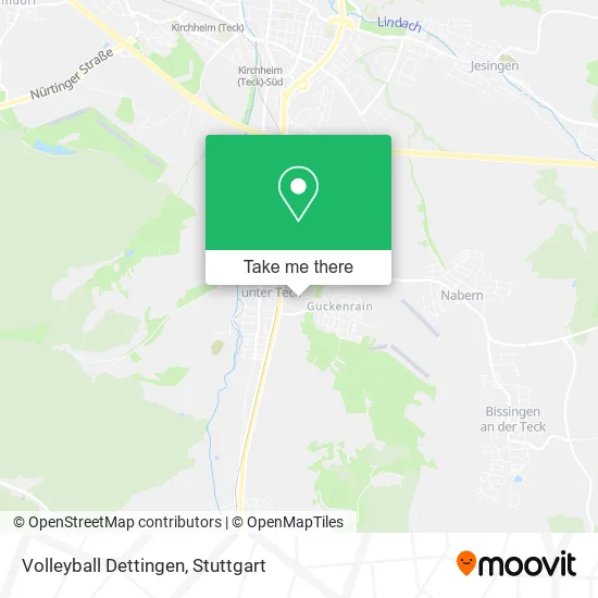 Карта Volleyball Dettingen