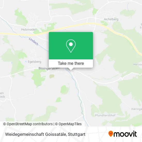 Карта Weidegemeinschaft Goissatäle