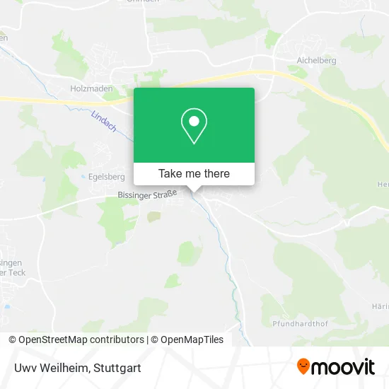 Карта Uwv Weilheim