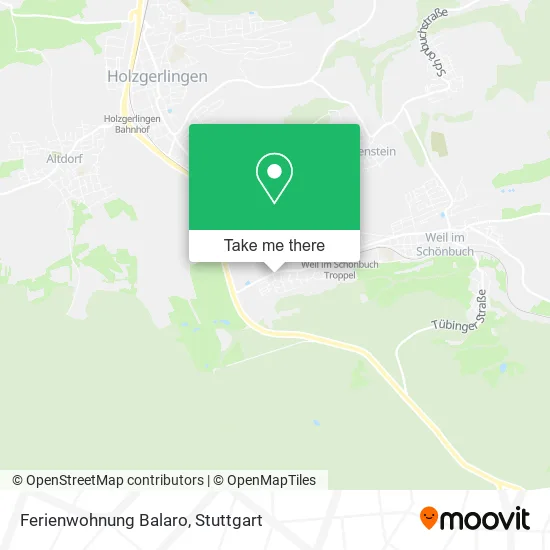 Карта Ferienwohnung Balaro