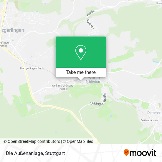 Карта Die Außenanlage