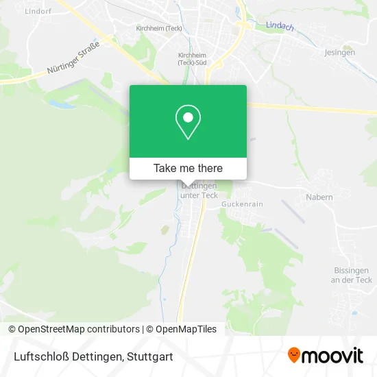 Карта Luftschloß Dettingen