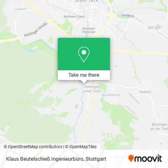 Карта Klaus Beutelschieß Ingenieurbüro