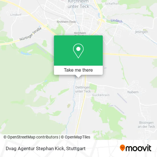 Карта Dvag Agentur Stephan Kick