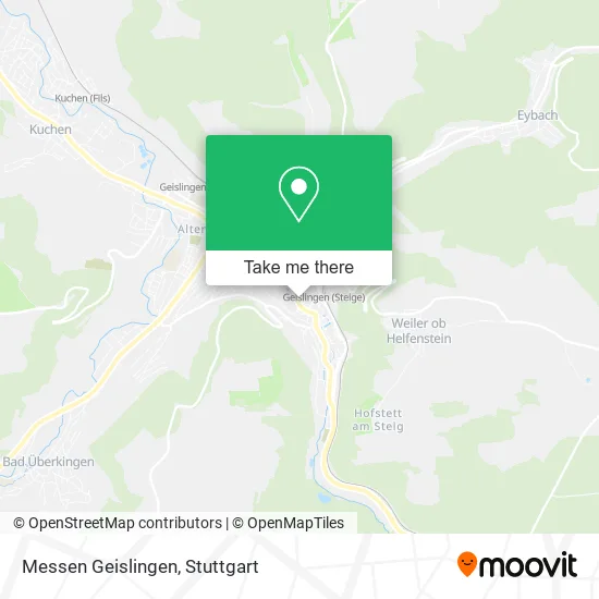 Карта Messen Geislingen