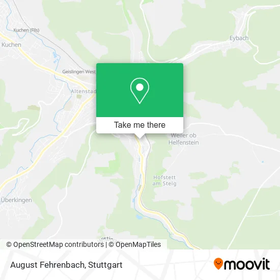 Карта August Fehrenbach