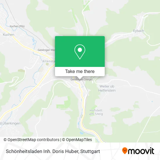 Карта Schönheitsladen Inh. Doris Huber
