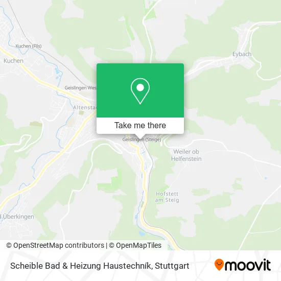 Карта Scheible Bad & Heizung Haustechník