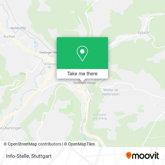 Карта Info-Stelle