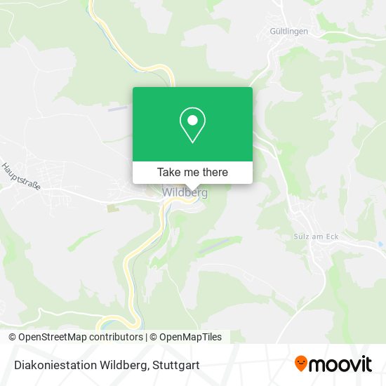 Diakoniestation Wildberg map