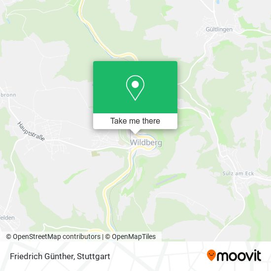 Friedrich Günther map