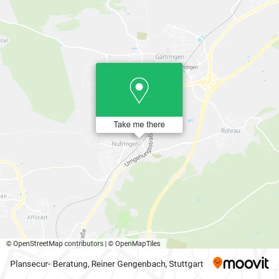 Карта Plansecur- Beratung, Reiner Gengenbach