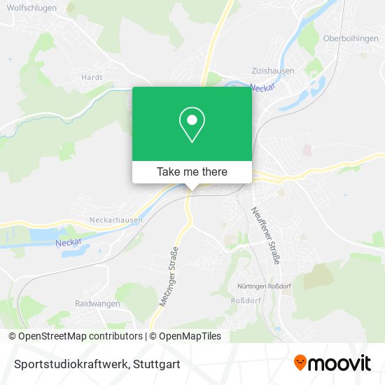 Sportstudiokraftwerk map