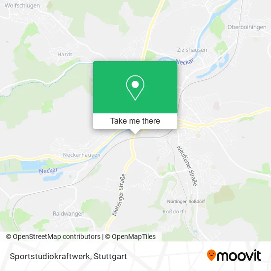Карта Sportstudiokraftwerk