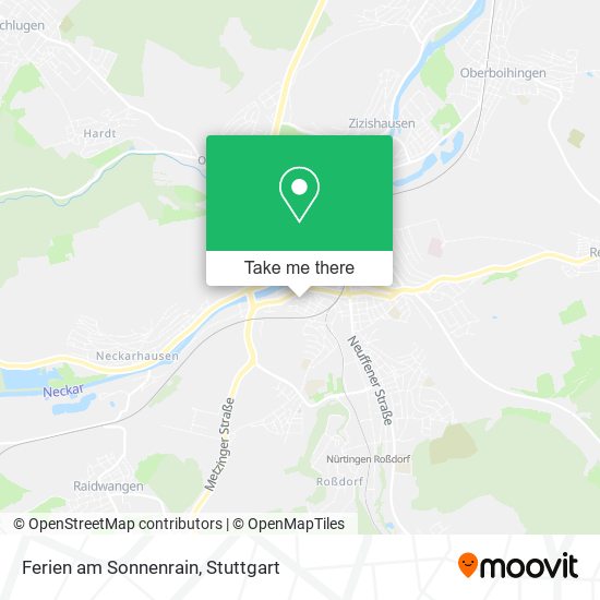 Ferien am Sonnenrain map