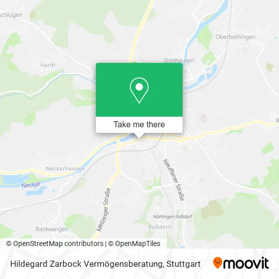 Карта Hildegard Zarbock Vermögensberatung