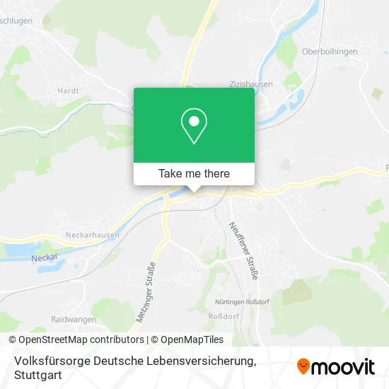 Карта Volksfürsorge Deutsche Lebensversicherung
