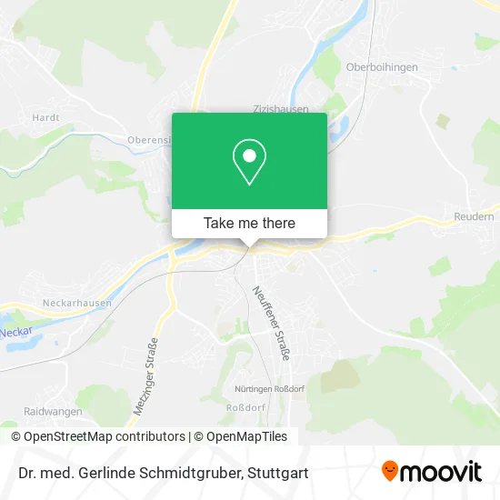 Карта Dr. med. Gerlinde Schmidtgruber