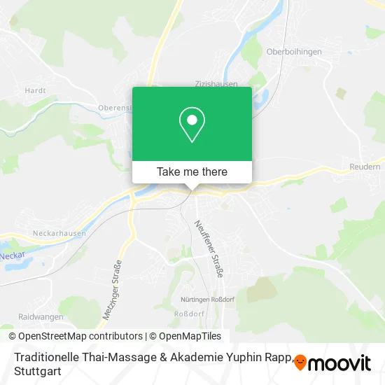 Карта Traditionelle Thai-Massage & Akademie Yuphin Rapp