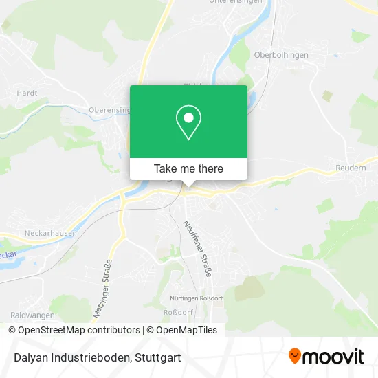 Карта Dalyan Industrieboden