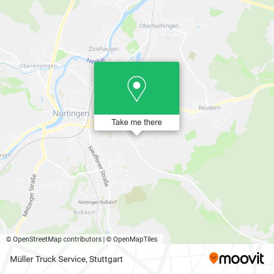 Müller Truck Service map