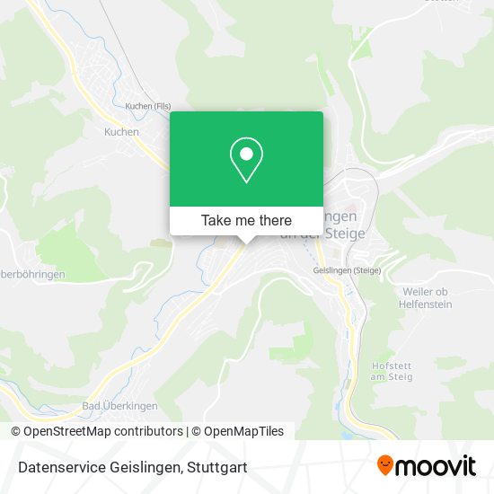 Карта Datenservice Geislingen