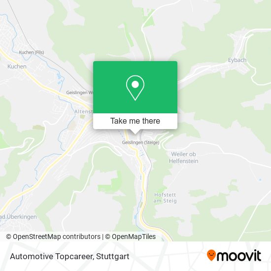 Automotive Topcareer map