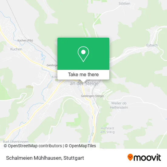 Schalmeien Mühlhausen map