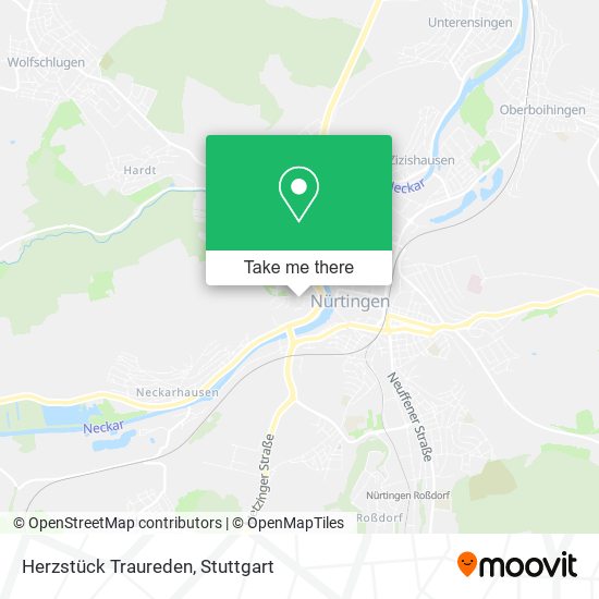 Herzstück Traureden map