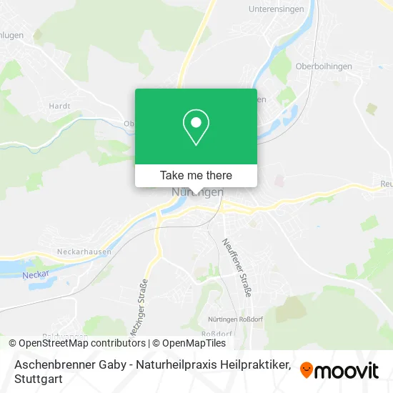 Карта Aschenbrenner Gaby - Naturheilpraxis Heilpraktiker