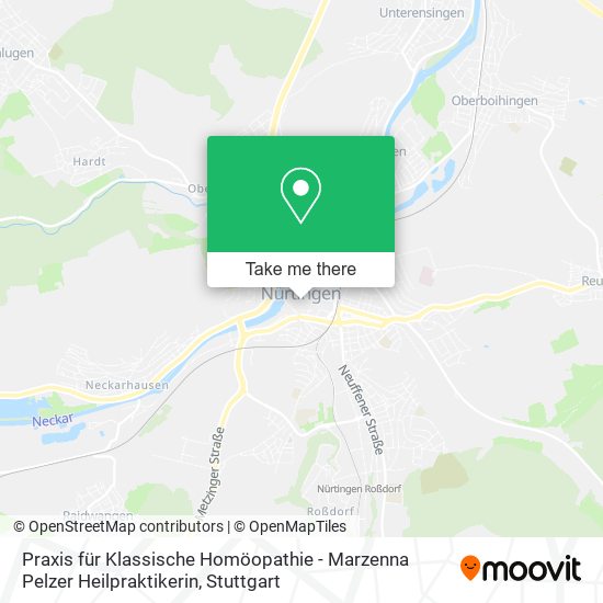 Praxis für Klassische Homöopathie - Marzenna Pelzer Heilpraktikerin map