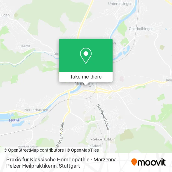 Карта Praxis für Klassische Homöopathie - Marzenna Pelzer Heilpraktikerin