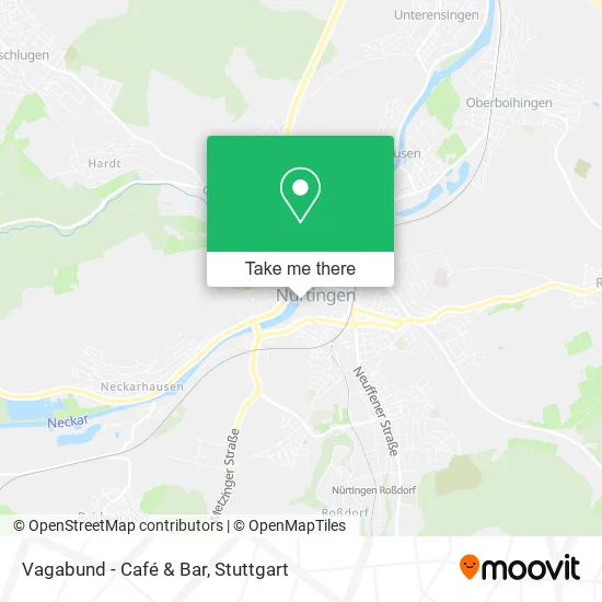 Карта Vagabund - Café & Bar