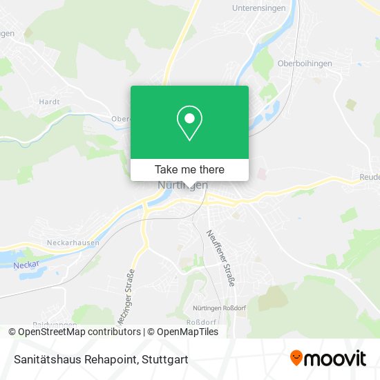 Sanitätshaus Rehapoint map