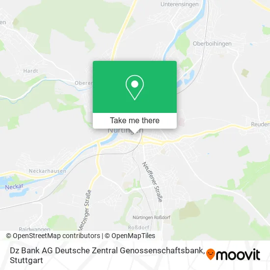 Карта Dz Bank AG Deutsche Zentral Genossenschaftsbank