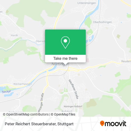 Peter Reichert Steuerberater map