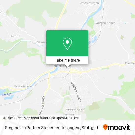 Карта Stegmaier+Partner Steuerberatungsges.