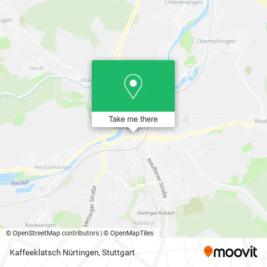 Карта Kaffeeklatsch Nürtingen