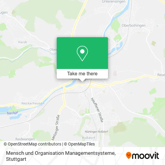 Карта Mensch und Organisation Managementsysteme