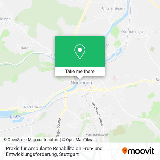 Praxis für Ambulante Rehabilitaion Früh- und Entwicklungsförderung map