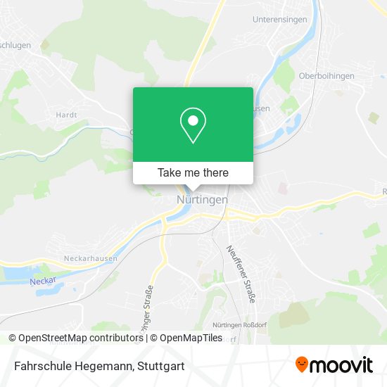 Карта Fahrschule Hegemann