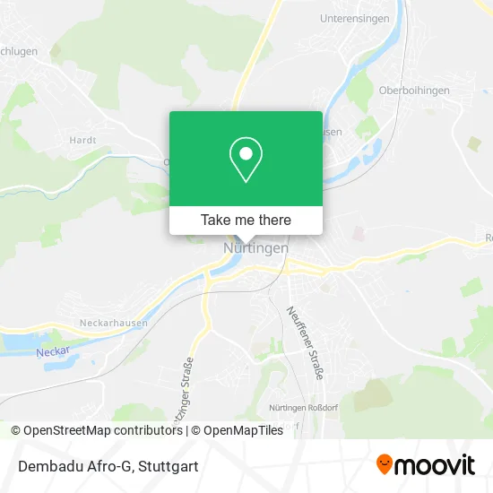 Карта Dembadu Afro-G