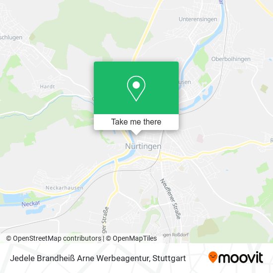 Jedele Brandheiß Arne Werbeagentur map