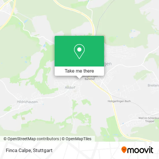 Карта Finca Calpe