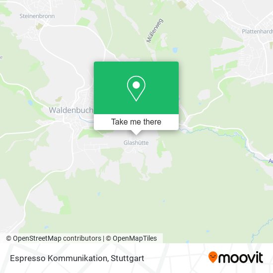 Espresso Kommunikation map